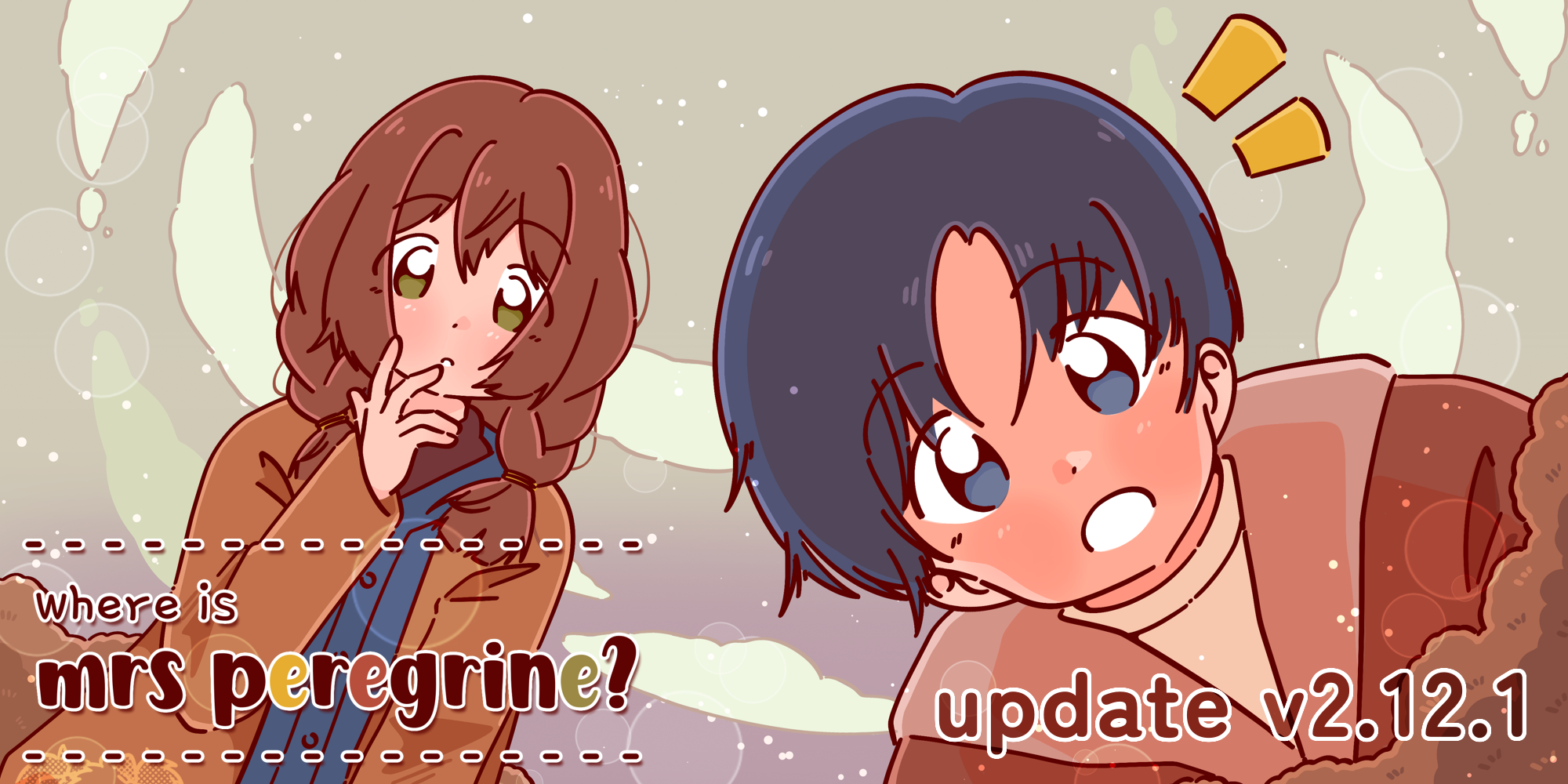 Where Is Mrs Peregrine is now available in Chinese and French (v2.12.1) + some artwork