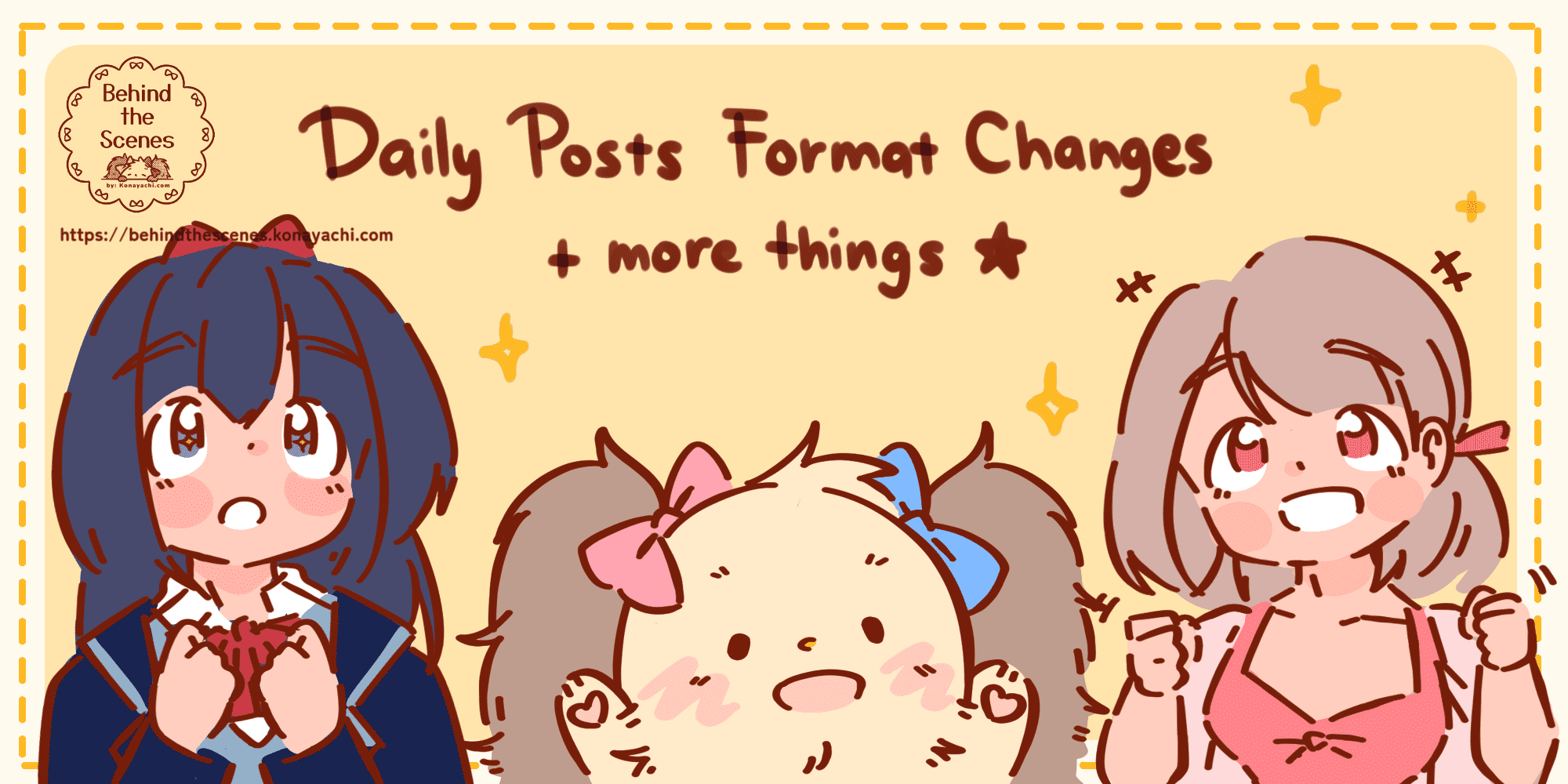 Daily Posts Format Changes + more things