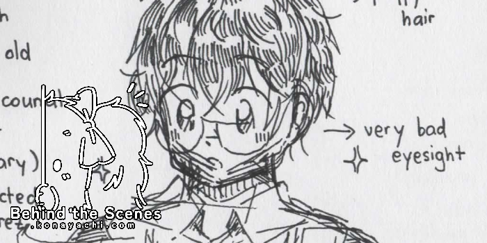 (2037) Haru character profile doodle