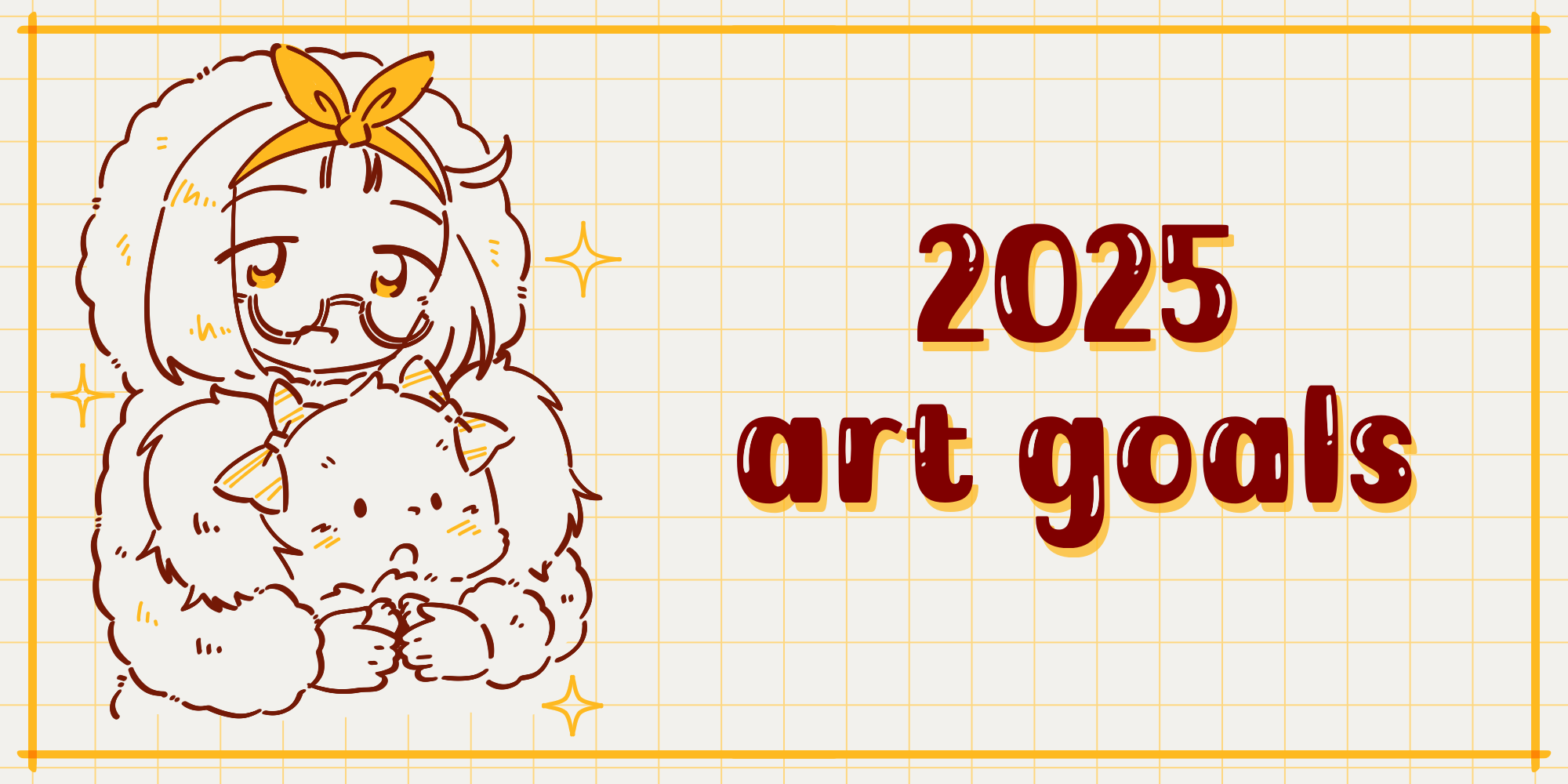 2025 art goals + review