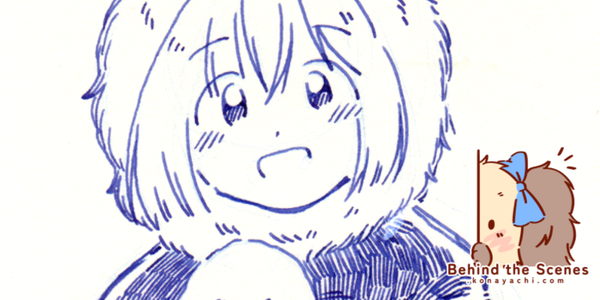 2732. A tiny snowman (ink doodle) + extra photo!